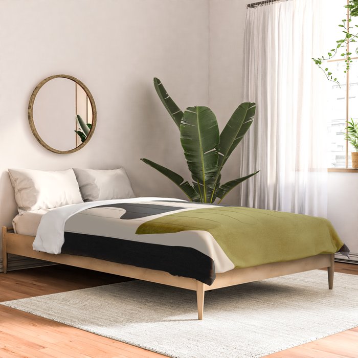 Abstract Minimal Shapes 122 Comforter Gallery Image 2