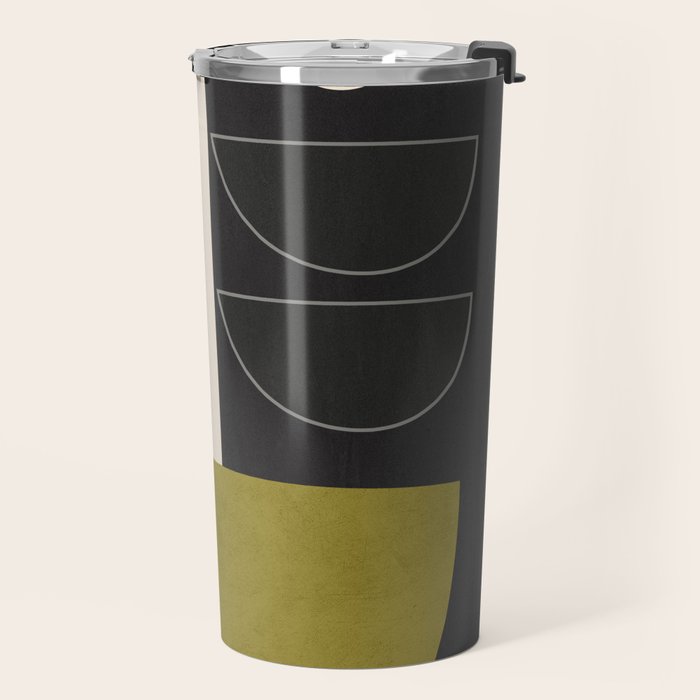 Abstract Minimal Shapes 122 Travel Mug Gallery Image 2