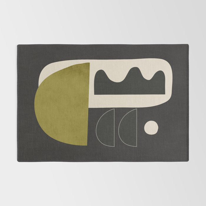 Abstract Minimal Shapes 122 Rug Gallery Image 2