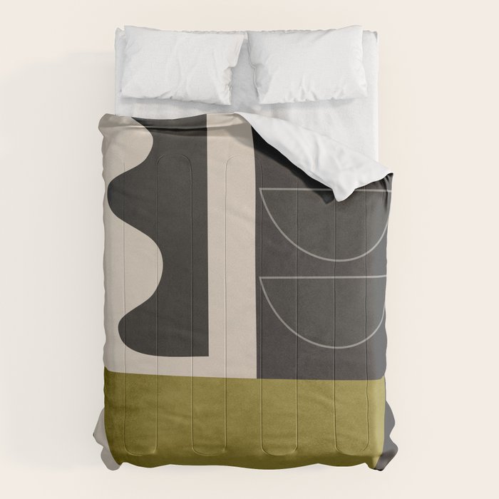 Abstract Minimal Shapes 122 Comforter Gallery Image 1