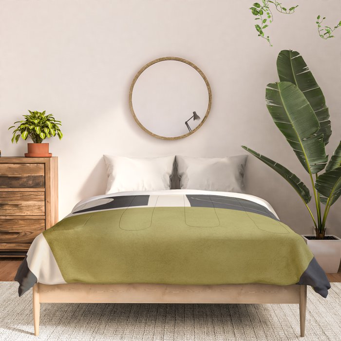 Abstract Minimal Shapes 122 Comforter Gallery Image 3
