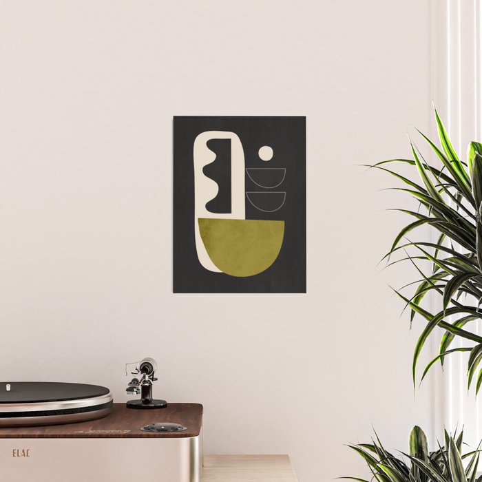 Abstract Minimal Shapes 122 Poster Gallery Image 2