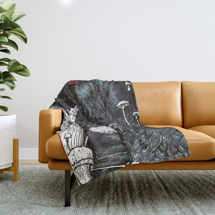 Decay Throw Blanket Gallery Image 1