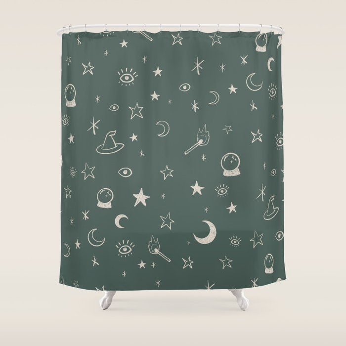 Witchy Season Shower Curtain Gallery Image 1