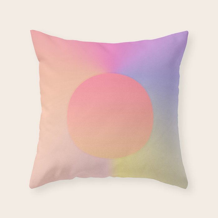 Sol Y Cielo Throw Pillow Gallery Image 1
