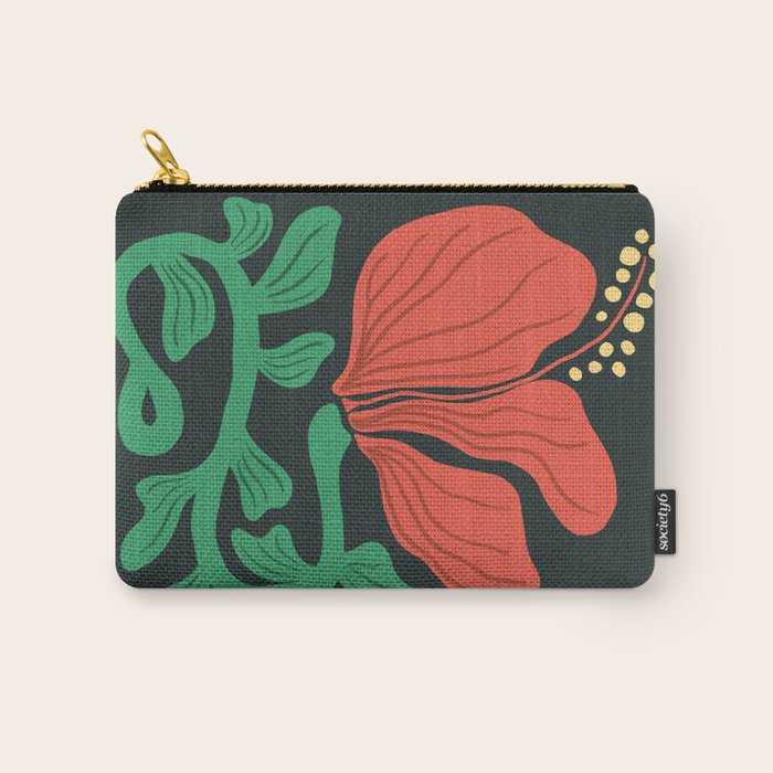 Hibiscus III  Carry All Pouch Gallery Image 1