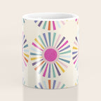 sun sun shine abstract retro mid century modern Coffee Mug Gallery Image 4