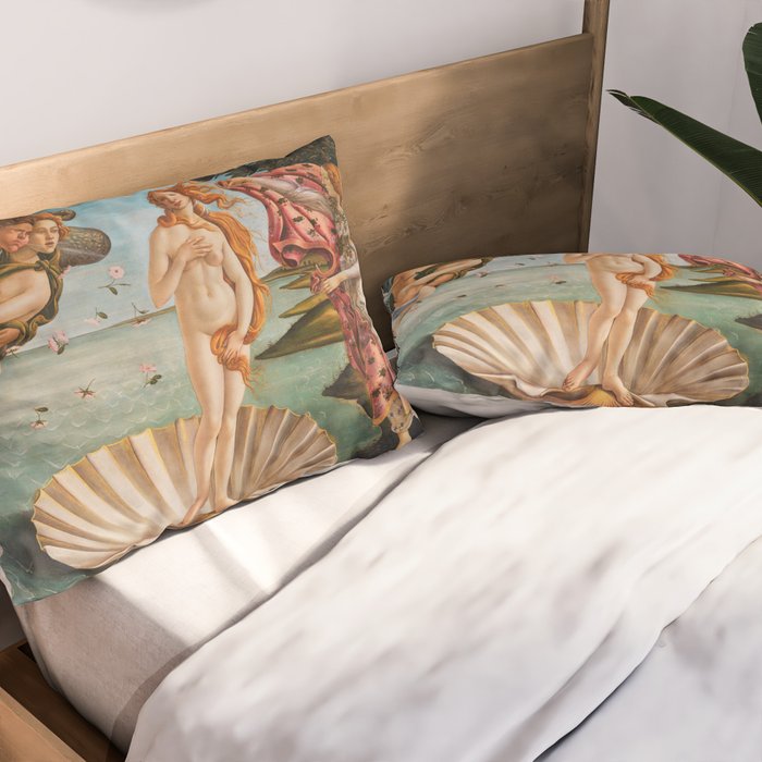 The Birth of Venus Pillow Sham Gallery Image 2