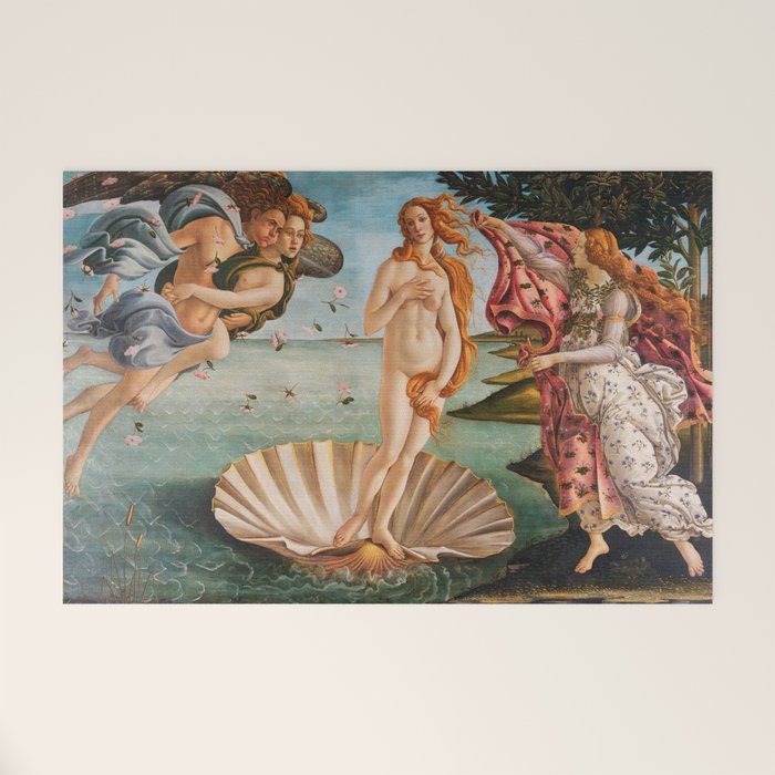 The Birth of Venus Welcome Mat Gallery Image 1