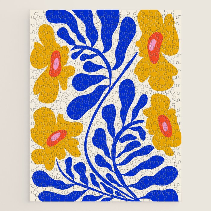Sapphire Sunshine Garden Jigsaw Puzzle Gallery Image 1