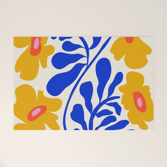 Sapphire Sunshine Garden Welcome Mat Gallery Image 1