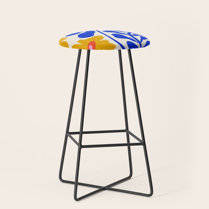 Sapphire Sunshine Garden Stool Gallery Image 1