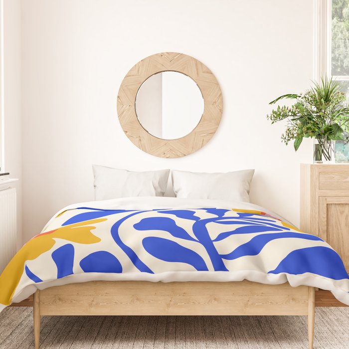 Sapphire Sunshine Garden Duvet Cover Gallery Image 3