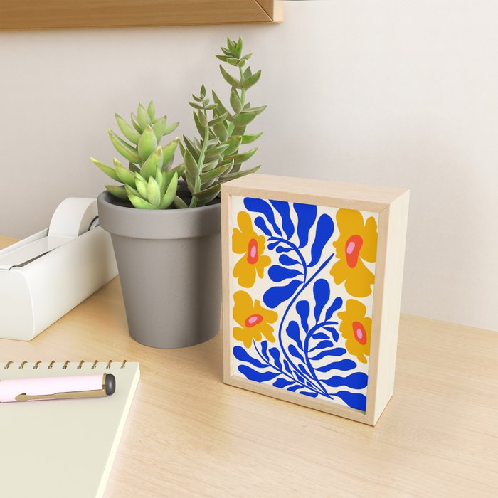 Sapphire Sunshine Garden Mini Art Print Gallery Image 2