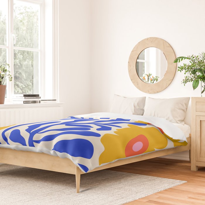 Sapphire Sunshine Garden Duvet Cover Gallery Image 2