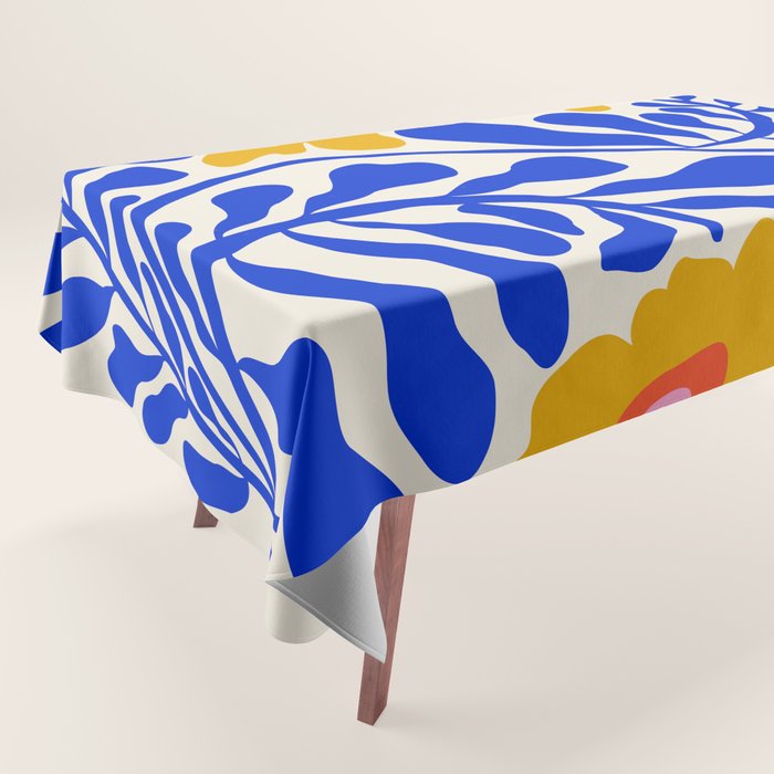 Sapphire Sunshine Garden Tablecloth Gallery Image 1