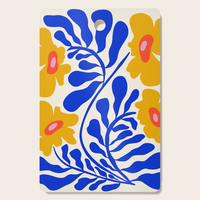 Sapphire Sunshine Garden Cutting Board Gallery Image 1
