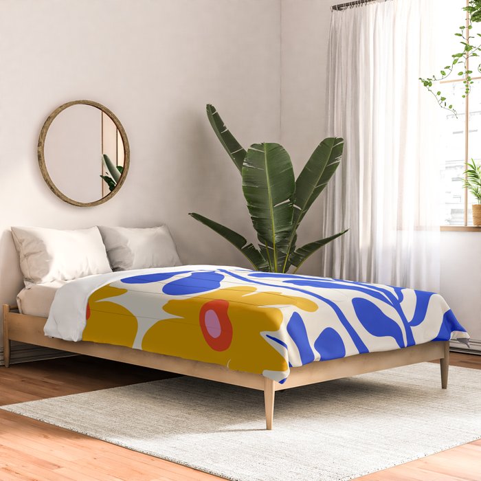 Sapphire Sunshine Garden Comforter Gallery Image 2