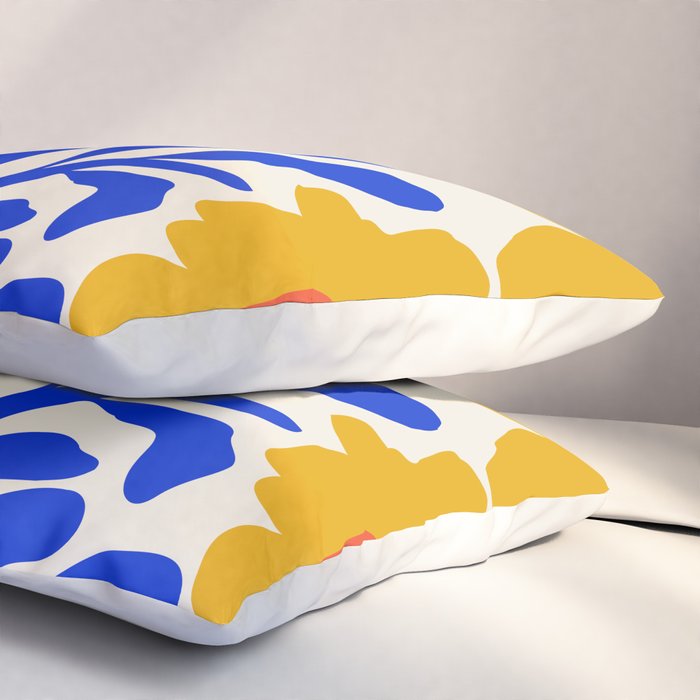 Sapphire Sunshine Garden Pillow Sham Gallery Image 3