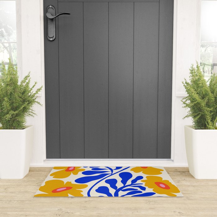 Sapphire Sunshine Garden Welcome Mat Gallery Image 3