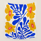 Sapphire Sunshine Garden Wall Tapestry Gallery Image 4