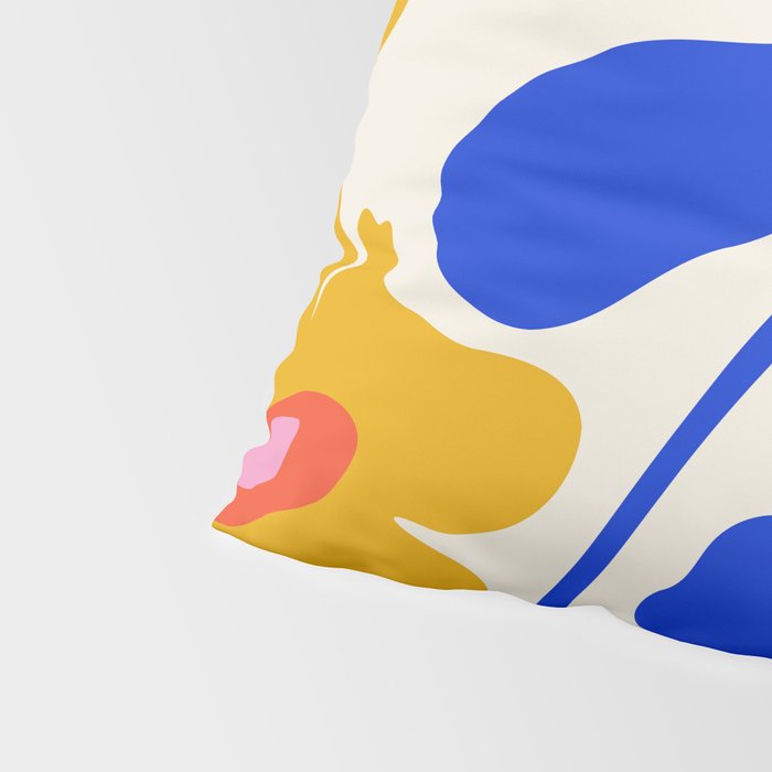 Sapphire Sunshine Garden Pillow Sham Gallery Image 4