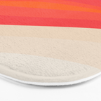 Sacred Geometric Waves: Retro 80s Edition Bath Mat Gallery Image 3