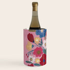 Still life Delft Blue Vase Bouquet Bright colours Wine Chiller Gallery Image 2