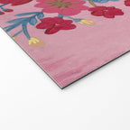 Still life Delft Blue Vase Bouquet Bright colours Welcome Mat Gallery Image 2