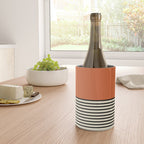 Sunrise Sunset I - Orange Black Wine Chiller Gallery Image 4