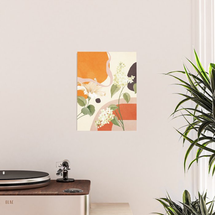 Colorful Flower Design 4 Poster Gallery Image 2