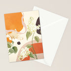 Colorful Flower Design 4 Stationery Card Gallery Image 2