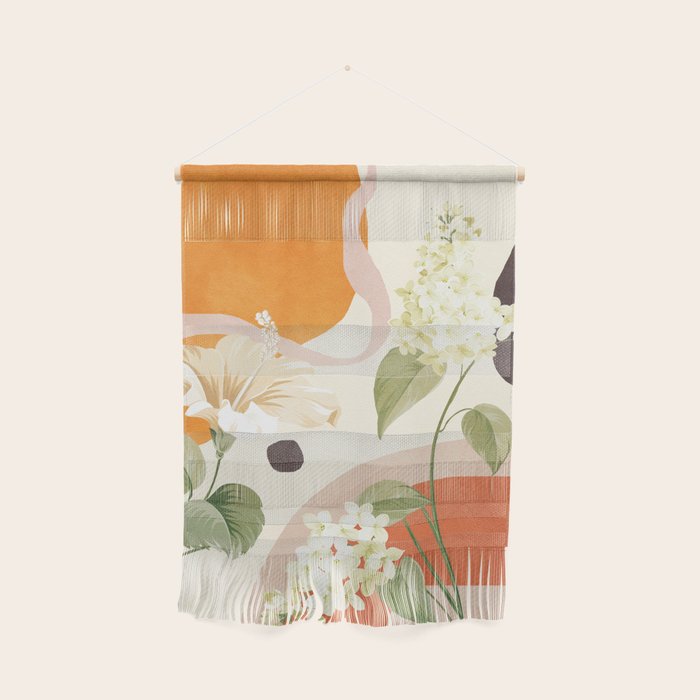 Colorful Flower Design 4 Wall Hanging Gallery Image 1