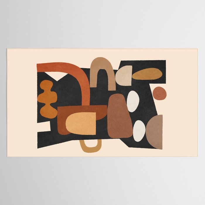 Modern Abstract Art 43 Tablecloth Gallery Image 2