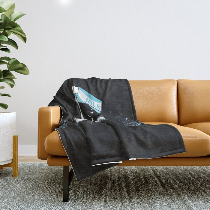 The Milky Way Throw Blanket Gallery Image 1