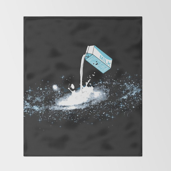 The Milky Way Throw Blanket Gallery Image 2