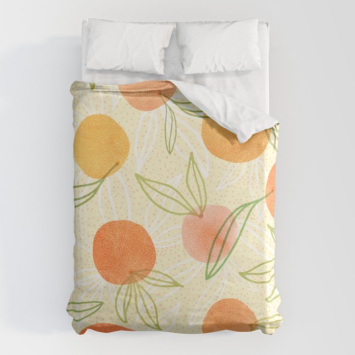 Summer Citrus Tropical Fruit Series Duvet Cover Gallery Image 6
