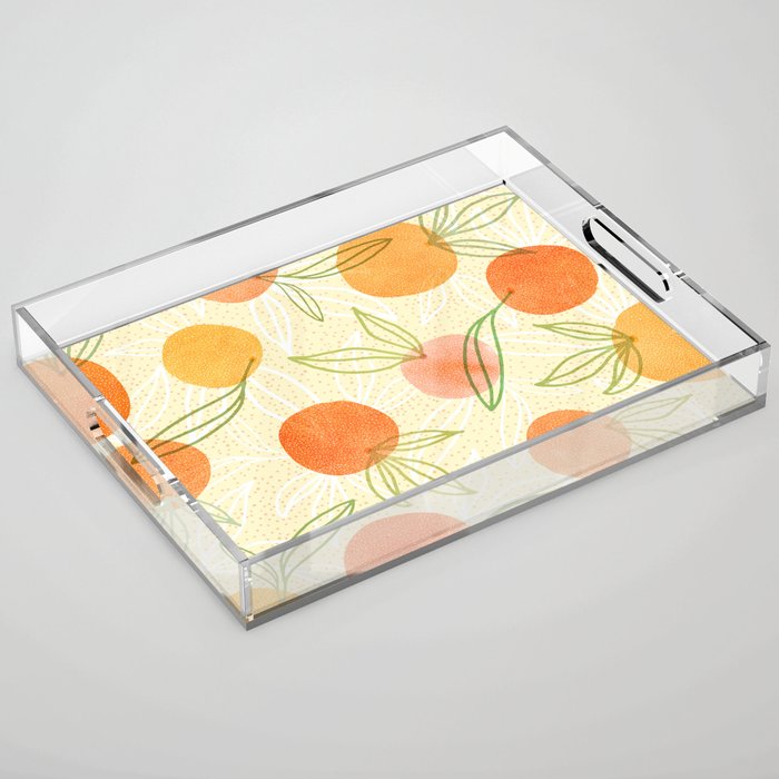 Summer Citrus Tropical Fruit Series Acrylic Tray Gallery Image 1