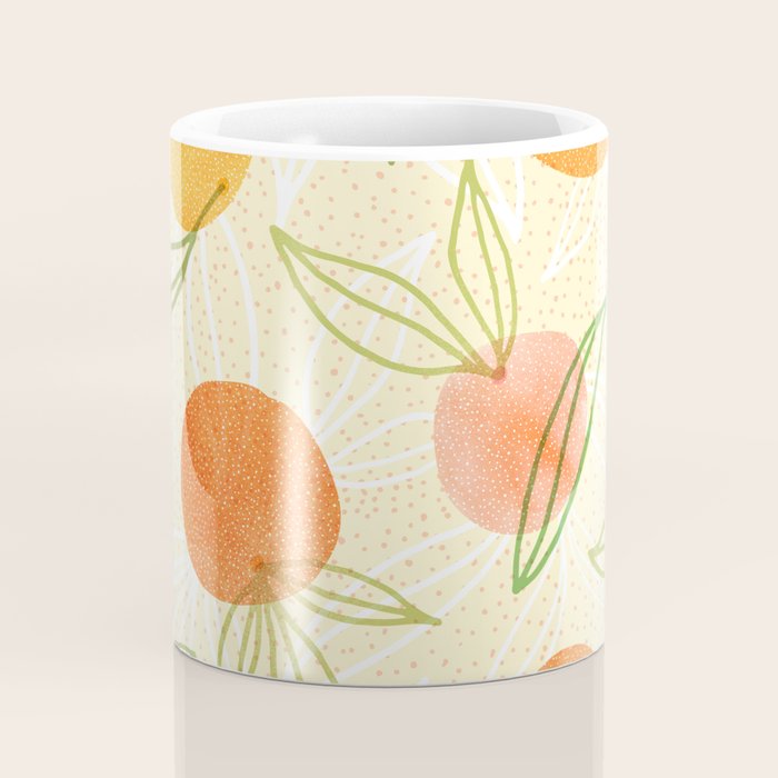 Summer Citrus Tropical Fruit Series Coffee Mug Gallery Image 4
