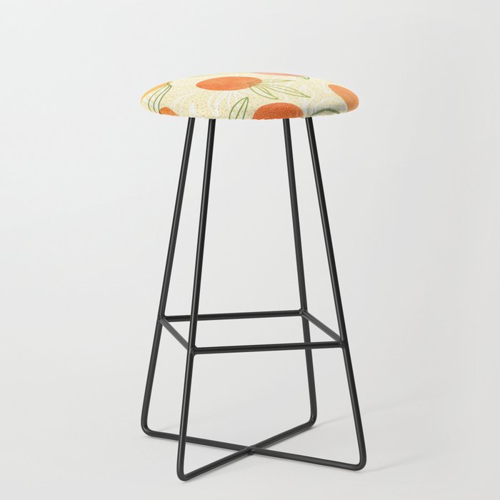 Summer Citrus Tropical Fruit Series Stool Gallery Image 1