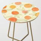 Summer Citrus Tropical Fruit Series Side Table Gallery Image 2