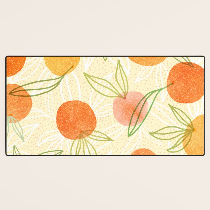 Summer Citrus Tropical Fruit Series Desk Mat Gallery Image 3