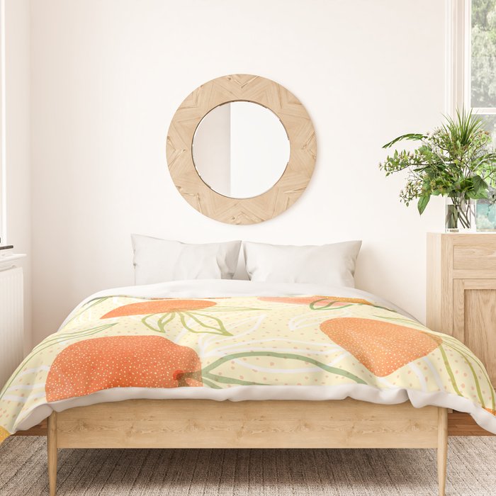 Summer Citrus Tropical Fruit Series Duvet Cover Gallery Image 3