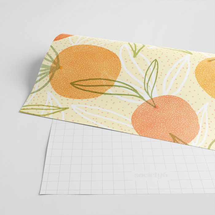 Summer Citrus Tropical Fruit Series Wrapping Paper Gallery Image 2