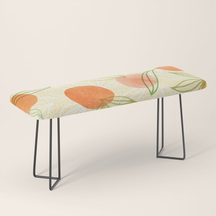 Summer Citrus Tropical Fruit Series Bench Gallery Image 1