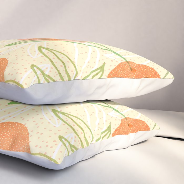 Summer Citrus Tropical Fruit Series Pillow Sham Gallery Image 3