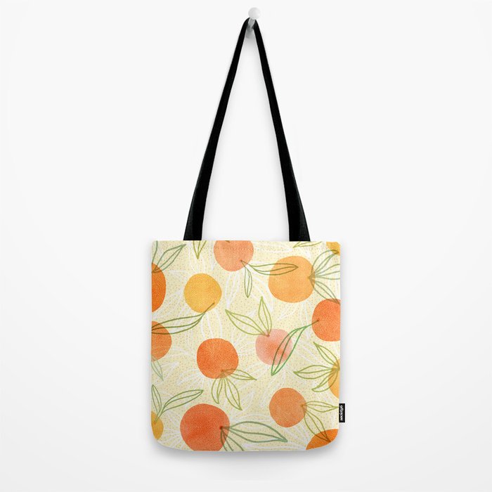 Summer Citrus Tropical Fruit Series Tote Bag Gallery Image 2
