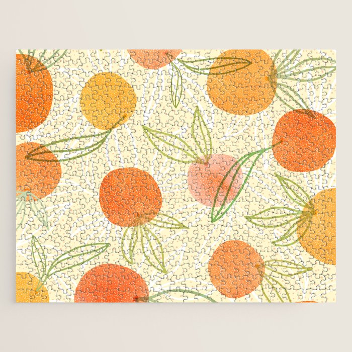 Summer Citrus Tropical Fruit Series Jigsaw Puzzle Gallery Image 1