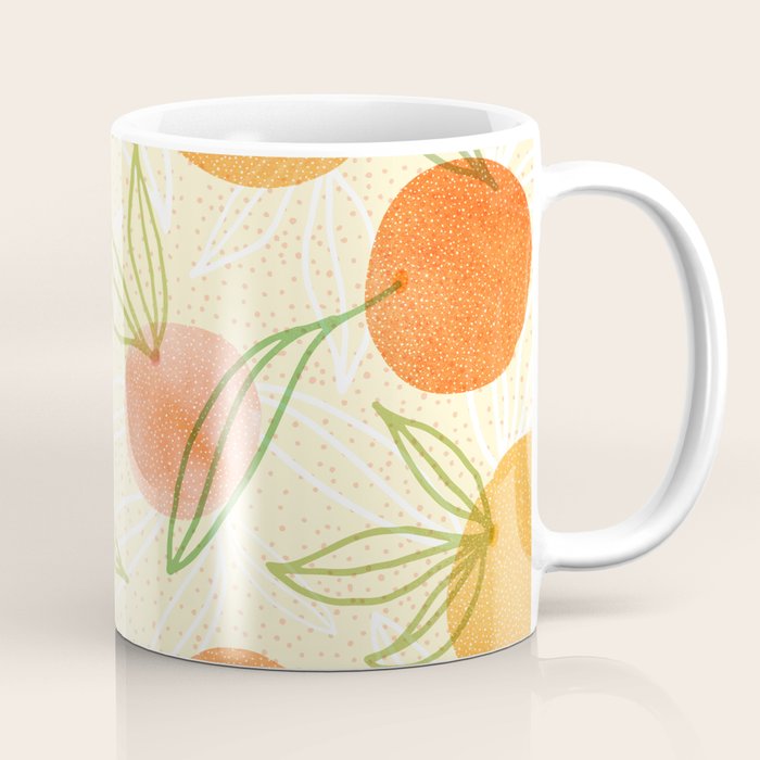 Summer Citrus Tropical Fruit Series Coffee Mug Gallery Image 1