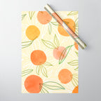 Summer Citrus Tropical Fruit Series Wrapping Paper Gallery Image 1